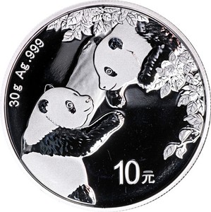 銀　2023 パンダ 2023 Silver Panda | eBay