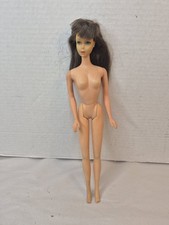 Vintage 1966 Mattel Barbie Tnt Brunette Twist N Turn Doll Made In Japan