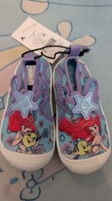 Disney The Little Mermaid Toddler Kids Water Shoes Size 5-6 New with Tags Ariel