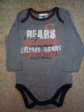  2025-2026 Chicago Bears nfl INFANT BABY NEWBORN Jersey Shirt 3-6M 3-6 M Months