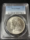 1885-O Morgan Dollar - MS64 PCGS