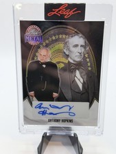 Trading Cards Non Sports Anthony Hopkins Autographed Leaf 1/1 2026
