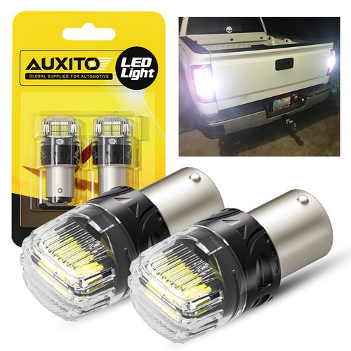 AUXITO 1157 16SMD LED 6500K Retroceso Freno Trasero Parada Luz Estacionamiento Bombillas - Imagen 15 de 15