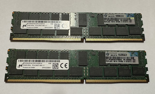 64GB Kit (2x32GB) Micron DDR4 2400 ECC RDIMM PC4 2400T 2Rx4 HP 819412 001