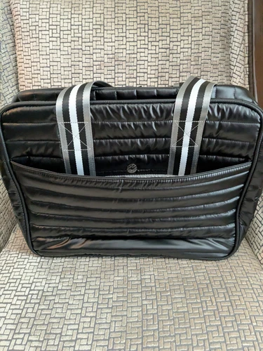Black Tennis Bag By Think Royln - Picture 11 of 13