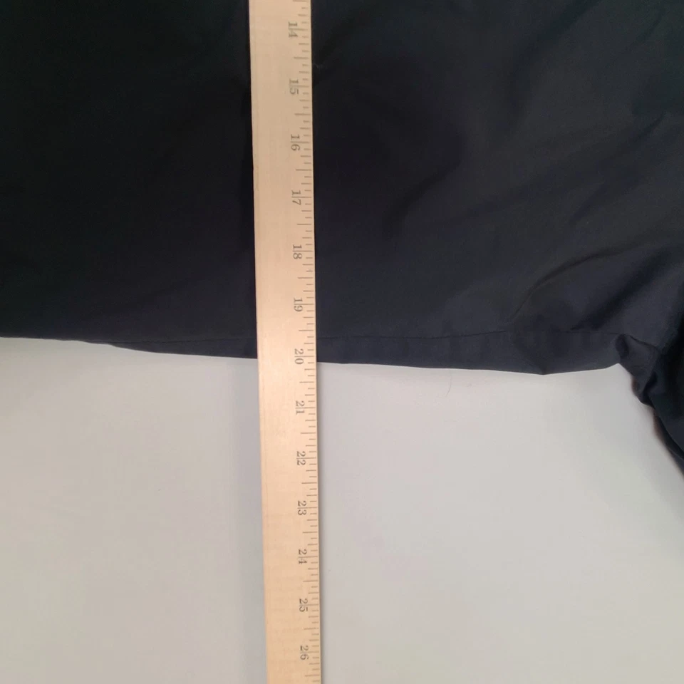 Hollister Jacket Mens Small Black Windbreaker Hooded Lightweight Full Zip - Image 4 of 4