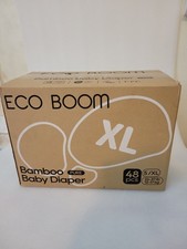 ECO BOOM Bamboo Baby Diaper, PREMIUM, size XL 12 kg - 48 pcs.
