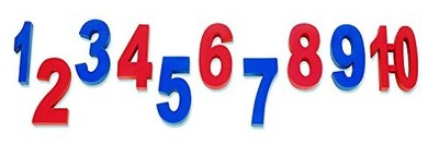 Learning Resources Weighted Numbers - Experience the Weight! Number Set LER