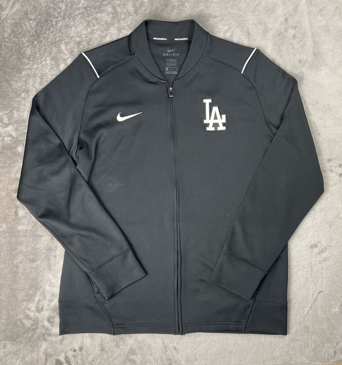 Nike Los Angeles Dodgers ジャケット Mサイズ Nike Los Angeles Dodgers Full Zip Track Jacket Men's M Black