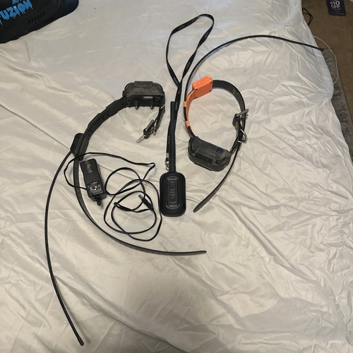 Dogtra Pathfinder 1 Receiver 1 Track And Train Collar  And 1 Track Collar Used