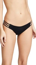 LSpace Women's 181694 Kennedy Bikini Bottoms Swimwear Black Size M