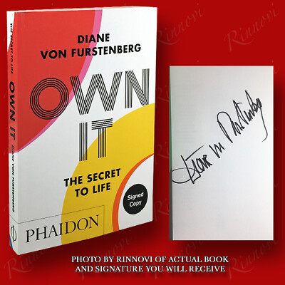 Own It SIGNED Diane Von Furstenberg (2021, SC, 1st) BRAND NEW