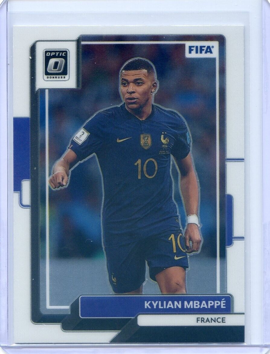 2022-23 Donruss FIFA Soccer KYLIAN MBAPPE CARD #51 OPTIC 2022-23 Donruss FIFA Soccer KYLIAN MBAPPE CARD #51 OPTIC