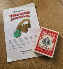 Tossed Salad Deck by Bob Votaw Magic Trick Mentalism