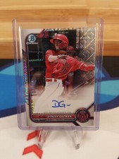 2022 Bowman Chrome DENZER GUZMAN Mojo Refractor Autograph #BMA-DG- Angels