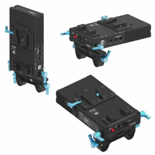 FOTGA C50 HDMI 2000nit 5" Camera Field Monitor+V-Mount Battery Power Adapter Kit - Imagen 9 de 12