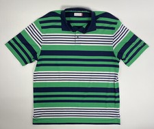 Ben Hogan Mens Size XL Striped Polo Golf Short Sleeve Business Casual Shirt