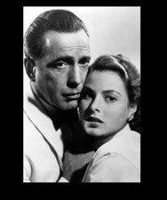 Casablanca Humphrey Bogart PHOTO Ingrid Bergman Classic Movie Cute Pic