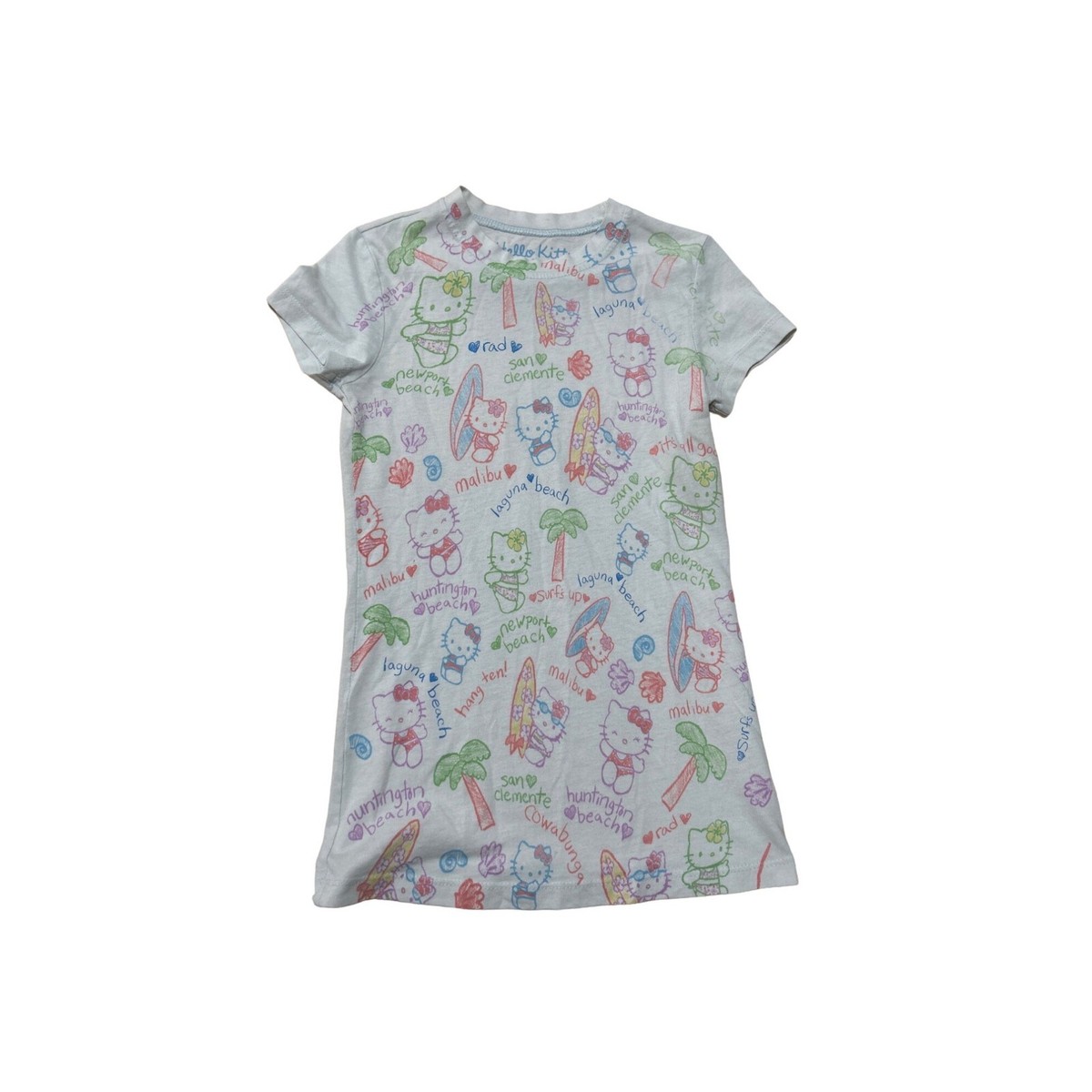 Hello kitty by DDE Sanrio short sleeve pajama dress, girls