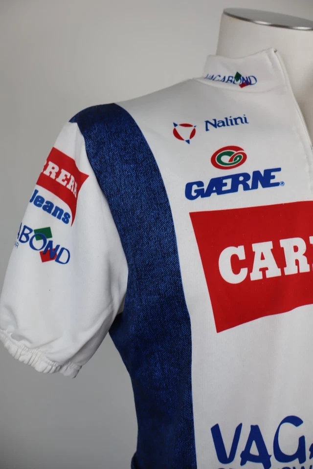 Camiseta deportiva de ciclismo Carrera Nalini para hombre talla 7 camisa para bicicleta ciclismo deporte vintage Foto 3 de 4