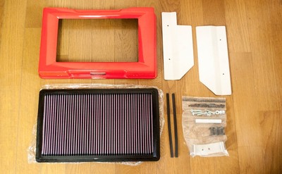 MAZDA RX-8 RX8 AUTOEXE RACING RED AIR INTAKE BOX & K&N FILTER