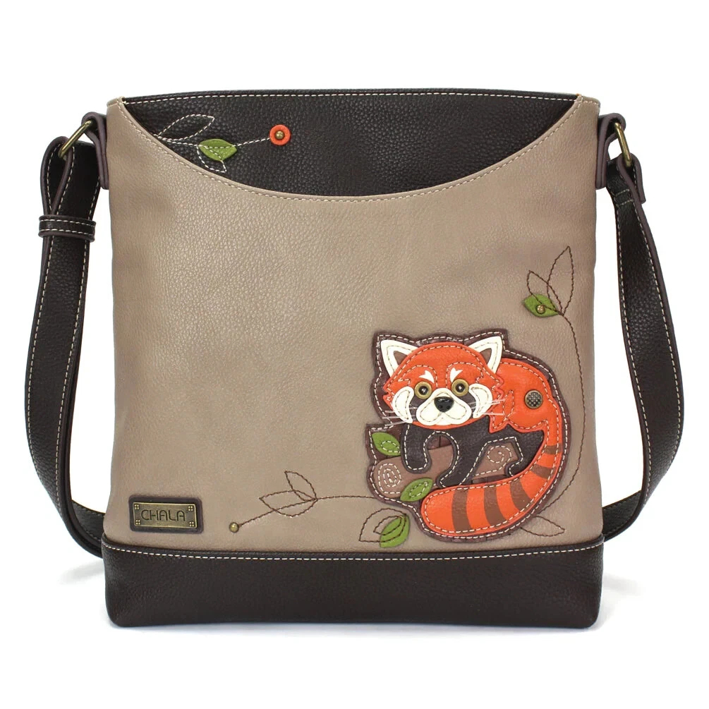 Panda Pattern Leather Carving Pattern Handmade Backpack – Inlior