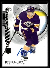 2020-21 SP AUTHENTICS ROOKIE AUTO ARTHUR KALIYEV KINGS