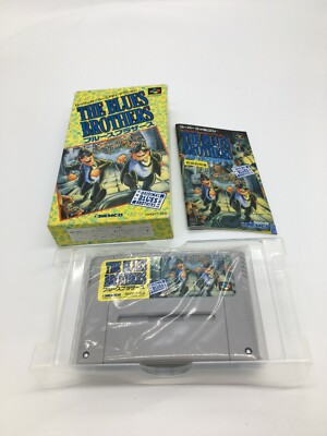 The Blues Brothers Super Famicom Nintendo Video Games Japan SNES