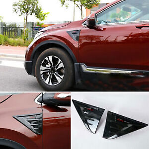 For Honda CR-V 2017-2022 Carbon Fiber Side Wing Air Flow Fender Vent Cover trim