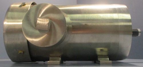 Stainless Motors Sanifan SE2E04T04B1T Washdown Inverter Duty Motor 7/8" Shaft Di - Picture 2 of 7