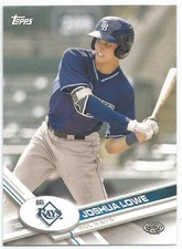 Joshua Lowe Tampa Bay Rays 2017 Topps Pro Debut