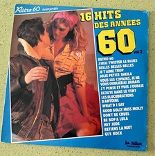 Rétro 16 hits des années 60 twist album disque 33 tours vinyle