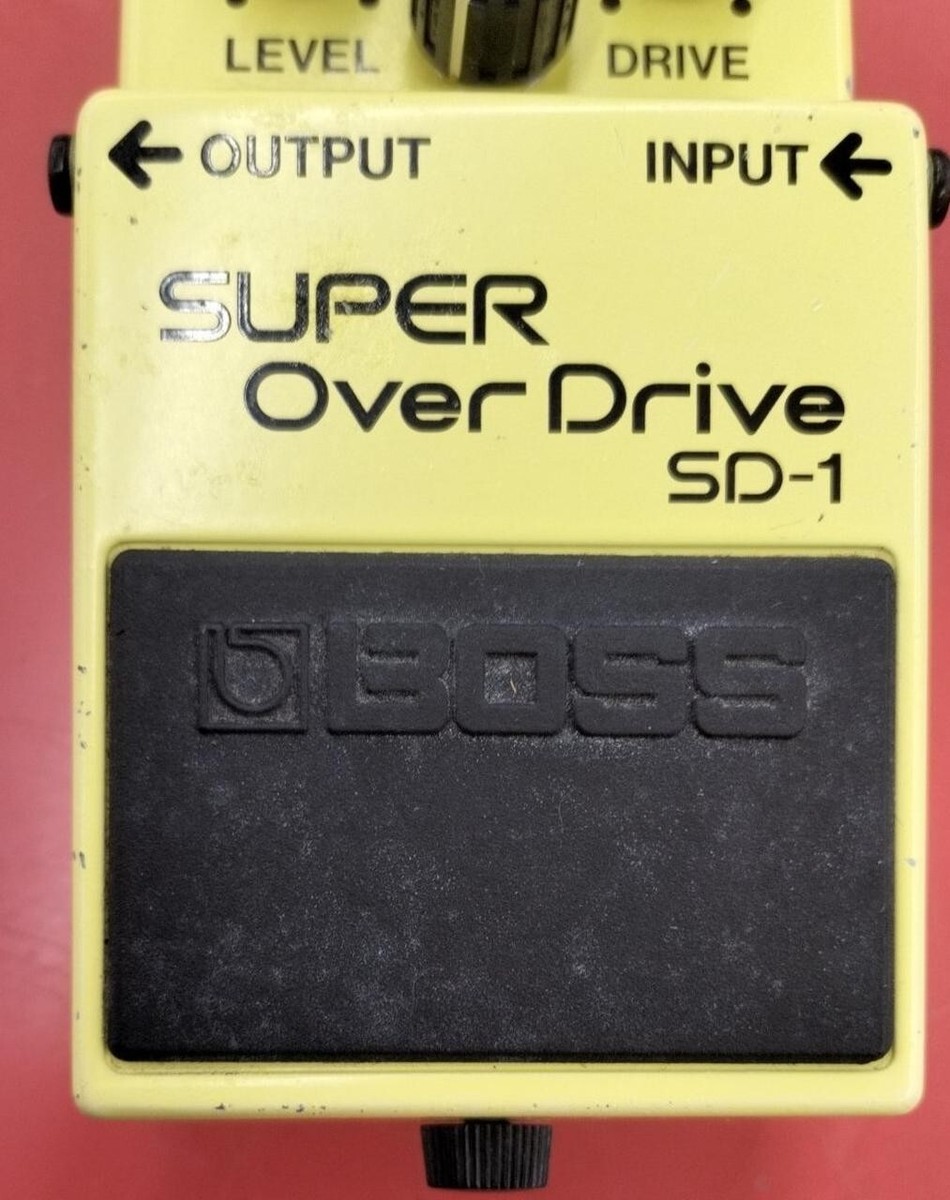 BOSS SUPER Over Drive SD-1（1983） Boss Super Overdrive Sd-1, 1983 vintage! #bosssd1 #boss
