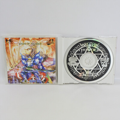 WINDS OF THUNDER PC Engine SCD 3207 pe