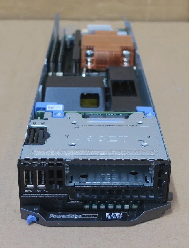 Dell PowerEdge FC430 Blade Server E5-2630v3 16GB RAM 2x 1.8" HDD Bay For FX2/S - Image 2 of 4