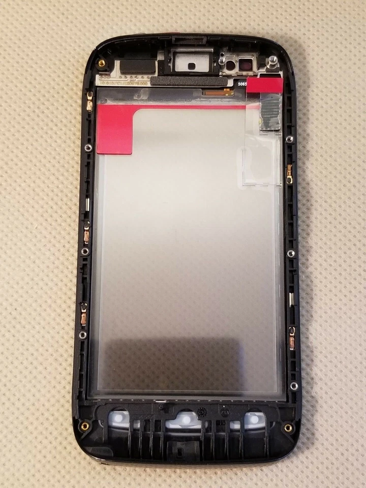 全新诺基亚原始设备制造商触摸屏数字化仪边框键盘适用于 LUMIA 710 - 黑色 — 第 4/4 张图片