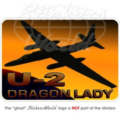 Lockheed U-2 Skunk Works USAF Gary Powers Aufkleber
