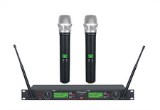 GTD Audio UHF True Diversity Wireless Handheld Mic System - 400 Ft Range