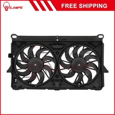 For 05-07 Chevrolet Silverado 2500 HD Electric Radiator Condenser Cooling Fan