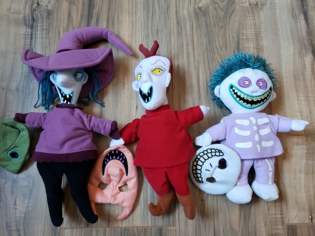 nightmare before christmas plush dolls