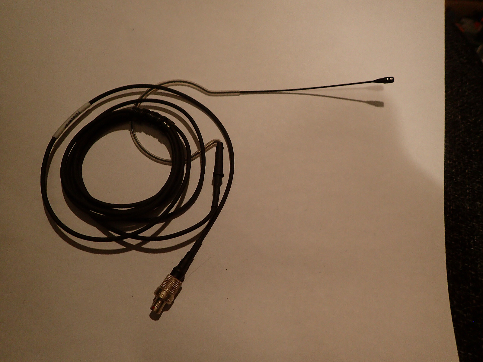 Micro serre-tête Countryman E6 omnidirectionnel noir Lemo3 Sennheiser SK50 earset miniature