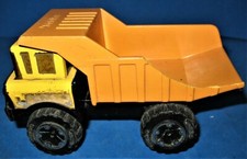 Yellow Mini Tonka Dump Truck Pressed Steel and Plastic