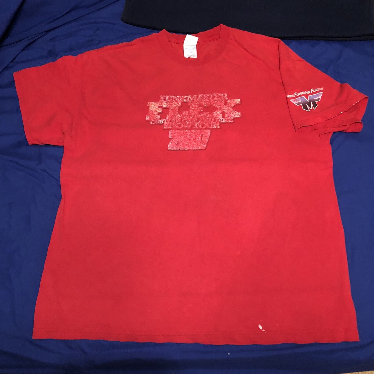 Vintage 90s FUNKMASTER FLEX hip Hop Music T-shirt XL Ford | eBay