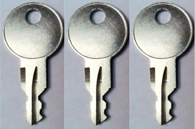 (3) Southco S008 All Metal Keys Deluxe Flush Lock for RV, Motorhome & Boat Locks