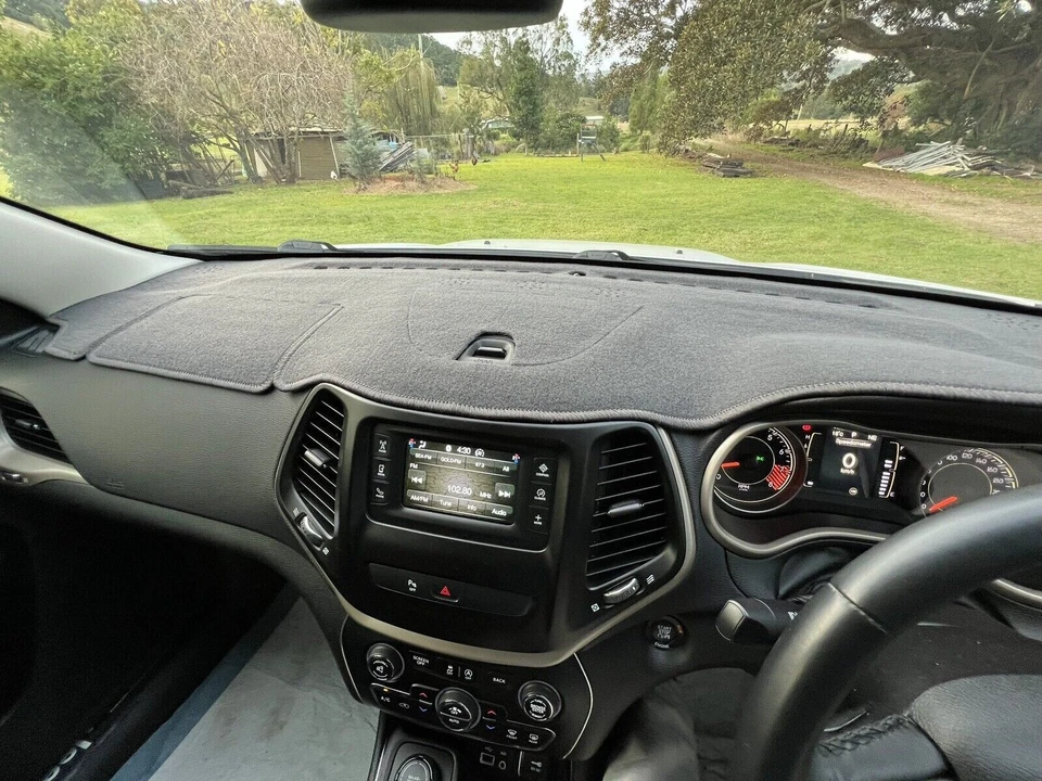 Fits Jeep Cherokee KL 2014 2015 2016 2017 2018 2019 2020 - 2023 Charcoal Dashmat - image 3 of 4