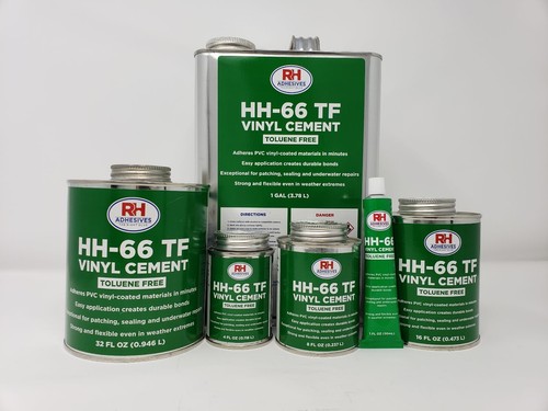 Cemento vinilo libre de tolueno HH66 HH-66 4 OZ, lata de 118 ml - adhesivos diestro - Imagen 3 de 3