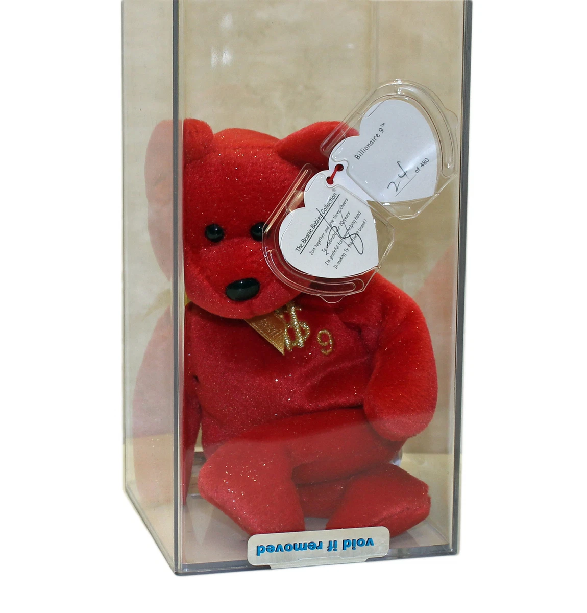 Billionaire beanie baby top