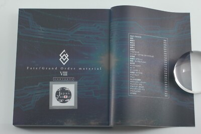 Fate/Grand Order Material 1-9 Set FGO Art Book Character Type Moon