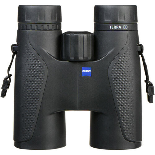 Zeiss 8 x 42 Terra ED Binoculars in Black/ Black (UK Stock) BNIB Roof Prism NEW - Picture 1 of 12