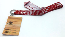 Nike Swift Lanyard Adult Unisex Key Ring Red/White